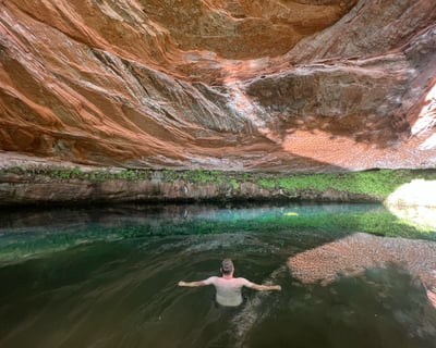 Cave Lakes Cold Plunge Experience
