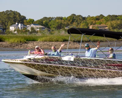 22-Foot Hurricane Boat Rental in Hilton Head