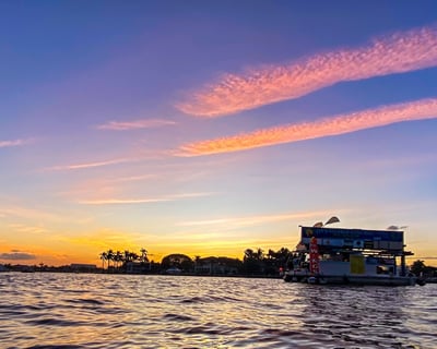 Cruise Fort Lauderdale Waterways at Sunset
