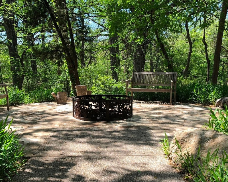 Private Fire Pit Rental at Blue Hole Regional Park