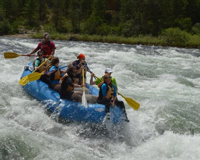 Spokane Class III Whitewater Rafting Tour