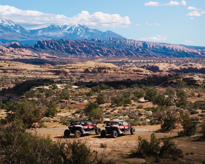 Sunset Guided UTV Tour in Moab