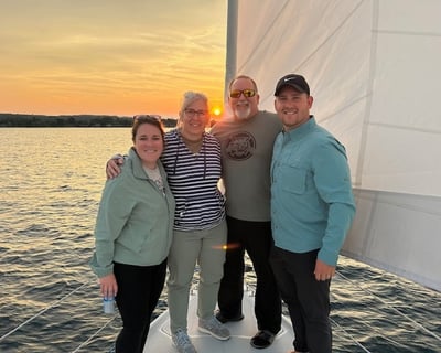 Private 2-Hour Sunset Sailing Cruise on West Bay