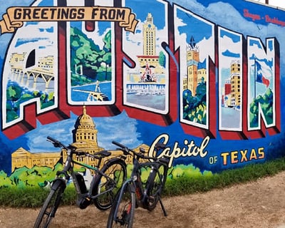 Austin Electric Bike Tour: Murals & Landmarks