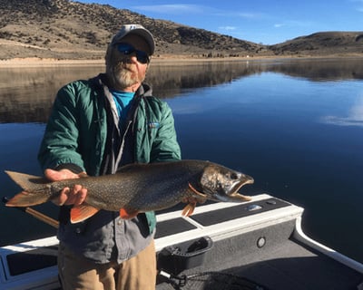 Williams Fork Reservoir Lake Trout Fishing Charter