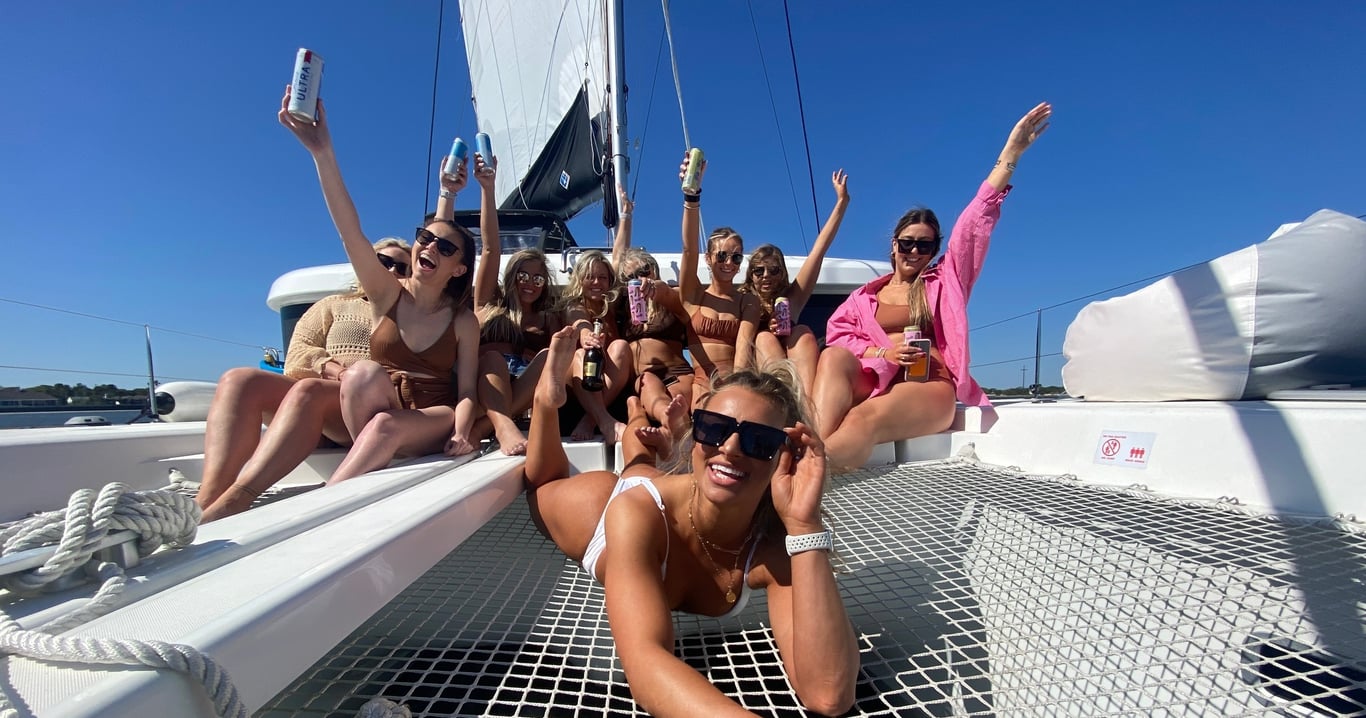 Sail a Private Bachelorette Catamaran in St. Augustine
