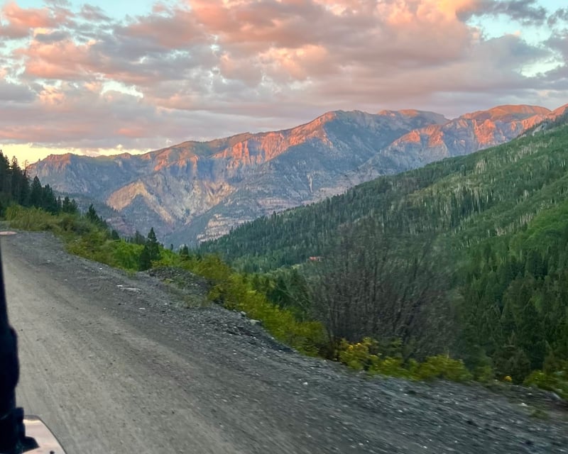 Guided Sunset Side-by-Side Tour in Ouray