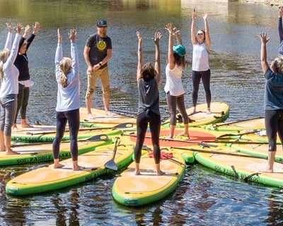 Paddleboard Yoga on the Verde River From Camp Verde