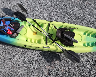 Double Kayak Rental Near Shark Tooth Island