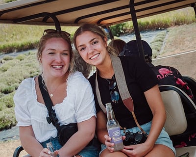Guided Farm Tour at Lavender Hill Farm by Private Cart