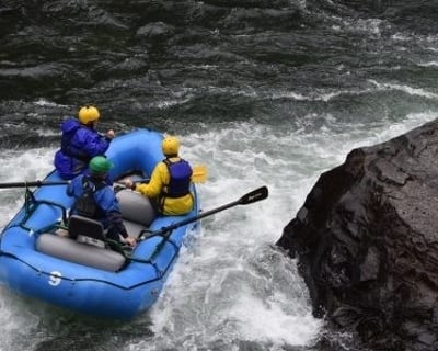 Guided Morning Whitewater Rafting on North Umpqua River