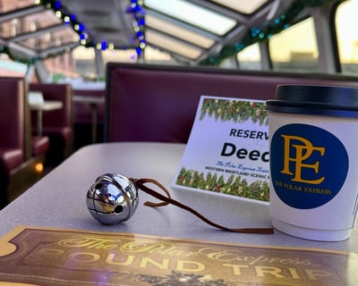 Polar Express Train Ride in Cumberland