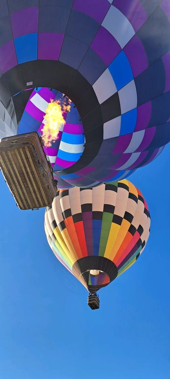 Sunrise Hot Air Balloon Flight over Pagosa Springs