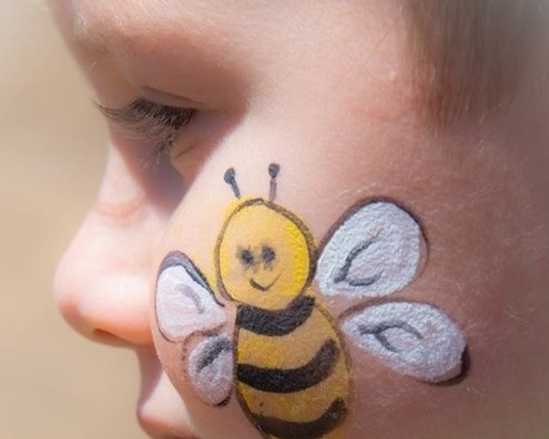 Face Painting at Colorado Kids Ranch in Monument