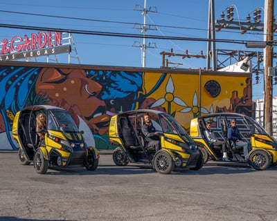 Explore Las Vegas Arts District by GoCar or E-Scooter