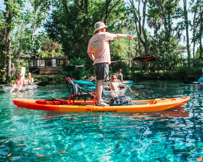Private 2.5-Hour Three Sisters Springs Kayak & Snorkel Tour