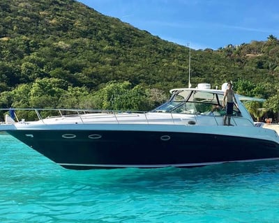 50' Sea Ray Boat Charter in St. Thomas
