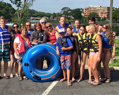 Float a 3-Mile Delaware River Tube Rental in Easton