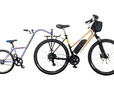 All-Day Electric Bike & Tag-Along Rental in San Francisco