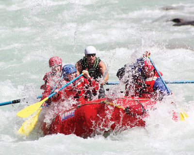 Sunwapta River Class 3 Rafting In Jasper National Park