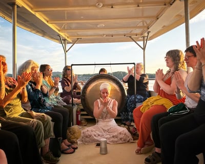 Sunset Gong Meditation Cruise in Kingston