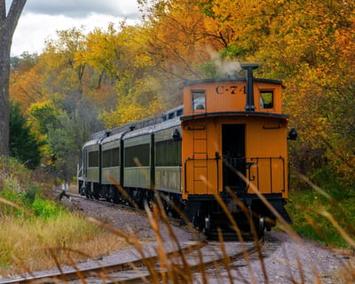 Ride a 55-Minute Fall Color Train in North Freedom