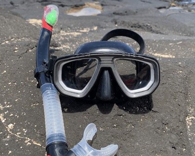 Corrective Lens Snorkel Gear Rental in Hanalei