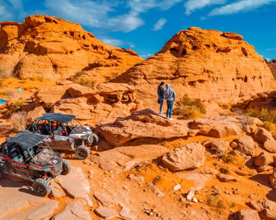 2-Hour Flintstone House UTV/ATV Self-Guided Ride