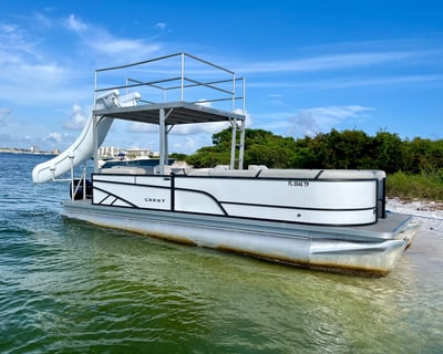 Double Decker Pontoon Boat Rental in Destin