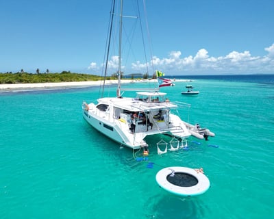 Fajardo Private Catamaran Charter to Icacos or Palomino