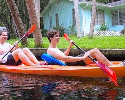 5-Hour Double Kayak Rental on Rainbow River