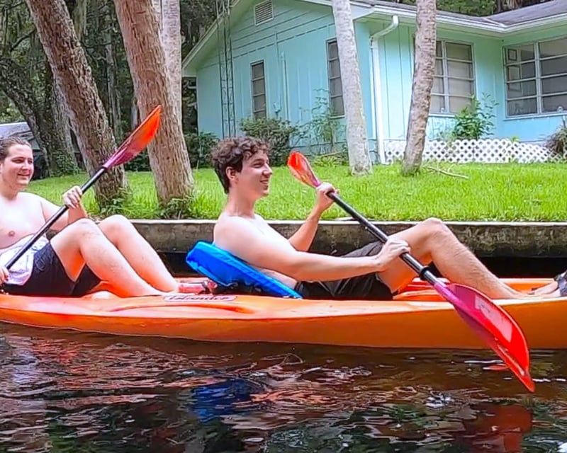 5-Hour Double Kayak Rental on Rainbow River