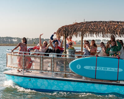 Private Tiki Boat Cruise In Folly Beach