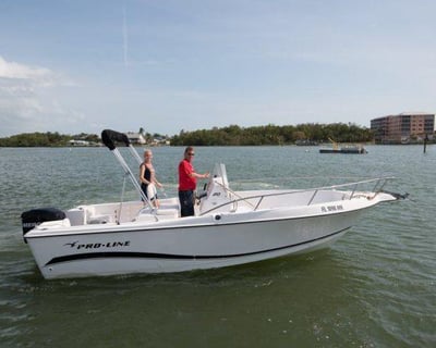Rent a Pro-Line 150HP Center Console in Fort Myers Beach