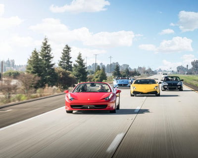 30-Mile Supercar Driving Tour in Fresno