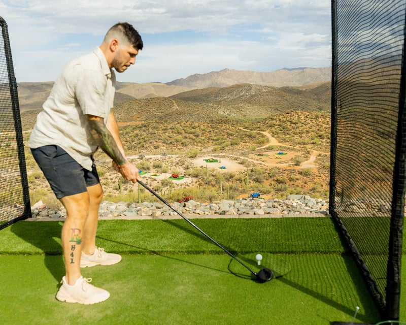 Desert UTV Tour & Golf Driving Range near Phoenix