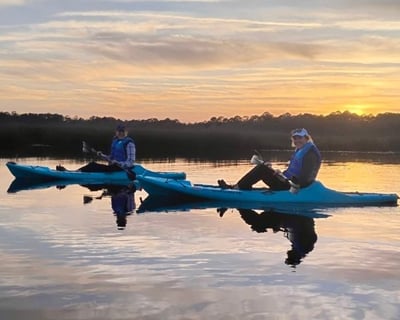 Sunset Paddleboard & Kayak Tour Near Talbot Islands