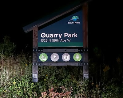 Haunted Casket Quarry Eco Hike in Duluth