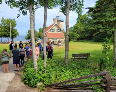 Guided Door County Lighthouse Trolley Tour With Lunch