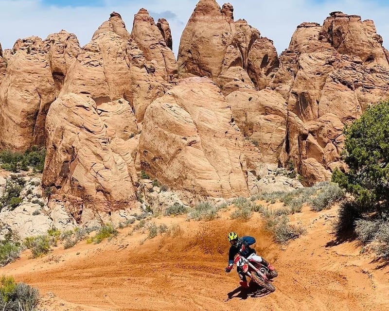 Private Adventure Motorcycle Lesson in Morristown, AZ