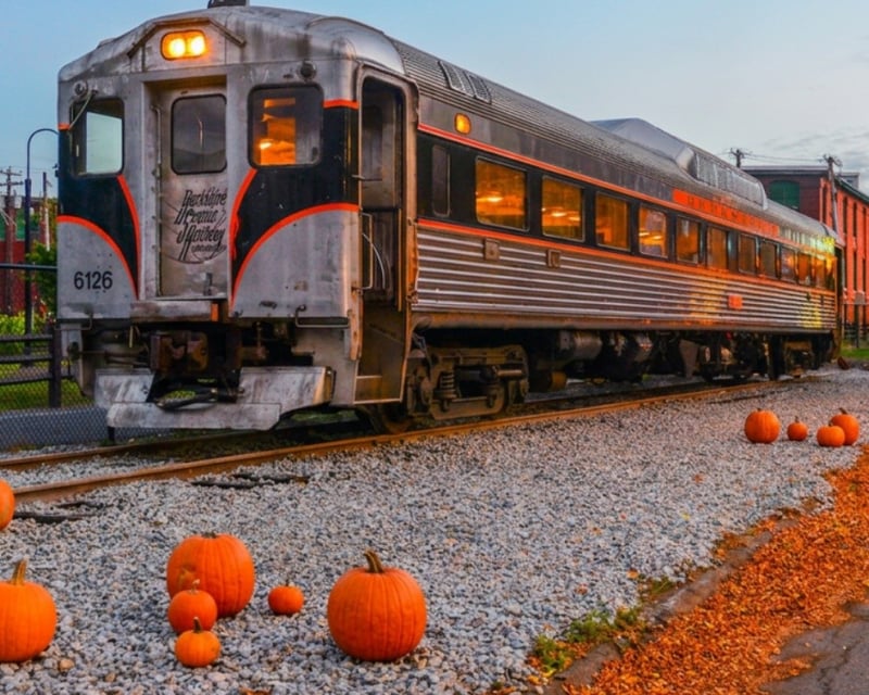 Hoosac Valley Pumpkin Patch Train Ride in Adams, MA