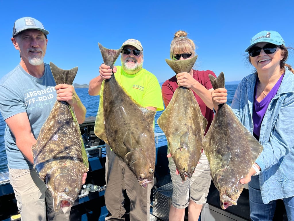 Catch Alaskan Halibut on Private Family Charter