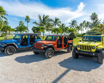 Key West Doors-Off 4-Door Jeep Rental