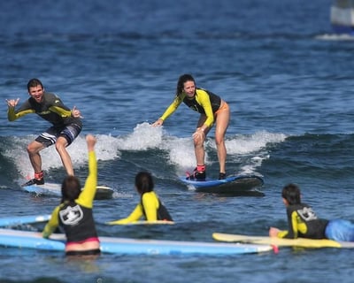 Group Surf Lesson in Lahaina