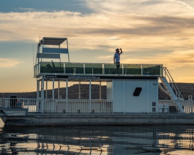 44' Patio Pontoon Boat Rental