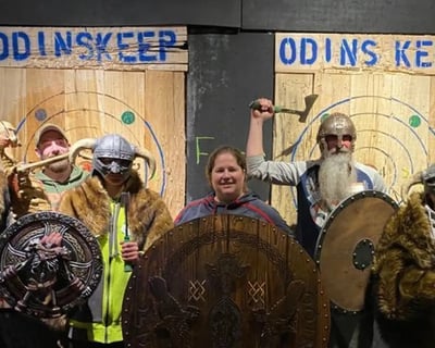 Private Axe Throwing in Enfield