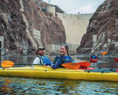 Hoover Dam Kayak Tour with Hot Springs & Shuttle