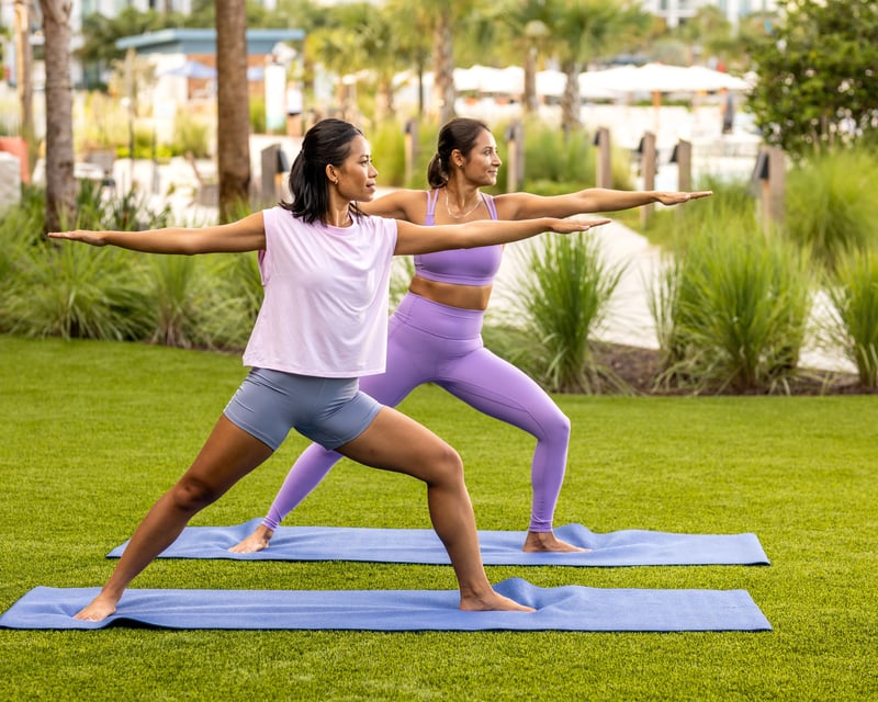 Morning Mat Pilates Class at Conrad Orlando