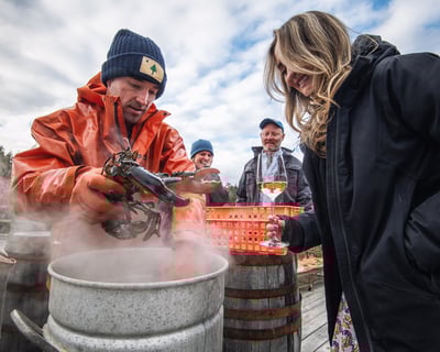 Working Waterfront Dinner With Oyster Tasting and Lobster