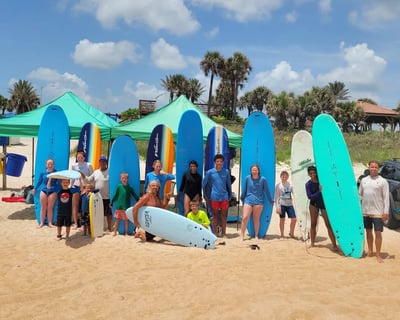 Surf Lessons in Ormond Beach with Practice Time